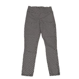 Hybrid & Company Women's Geometric Print Stretch Pull On Leggings Pants Size‎ M